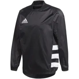 adidas Black Windbreaker Jacket for Men - Ultimate Rugby Training Gear GL1153