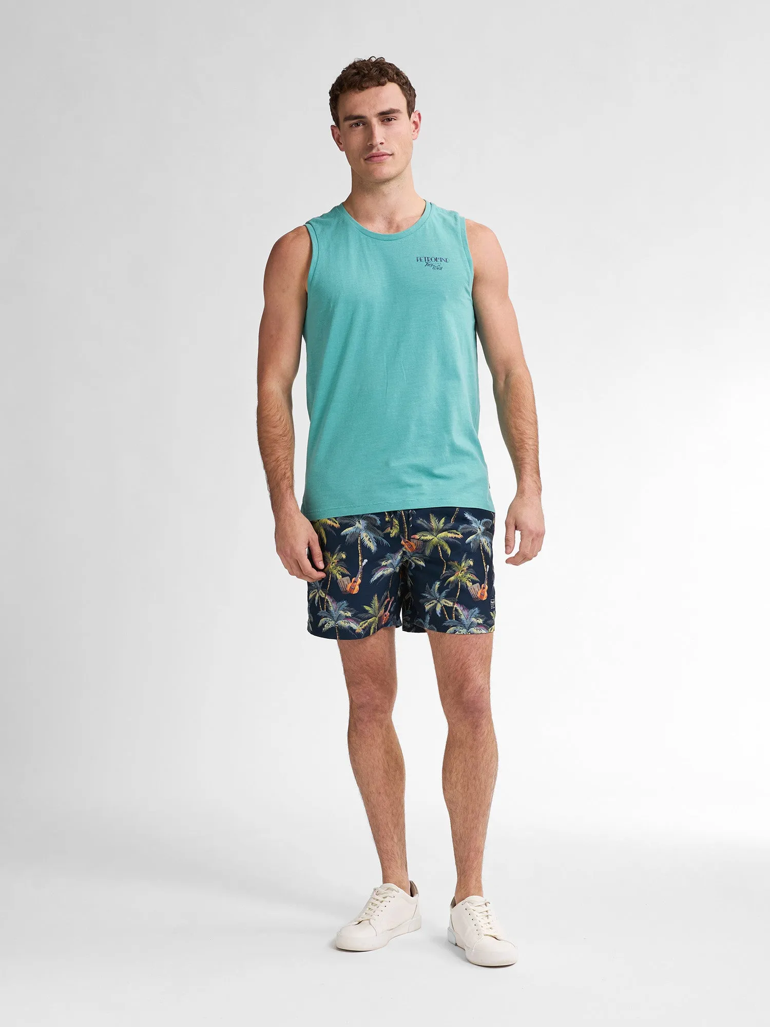 All-over Print Swimming Shorts Wavecrestway