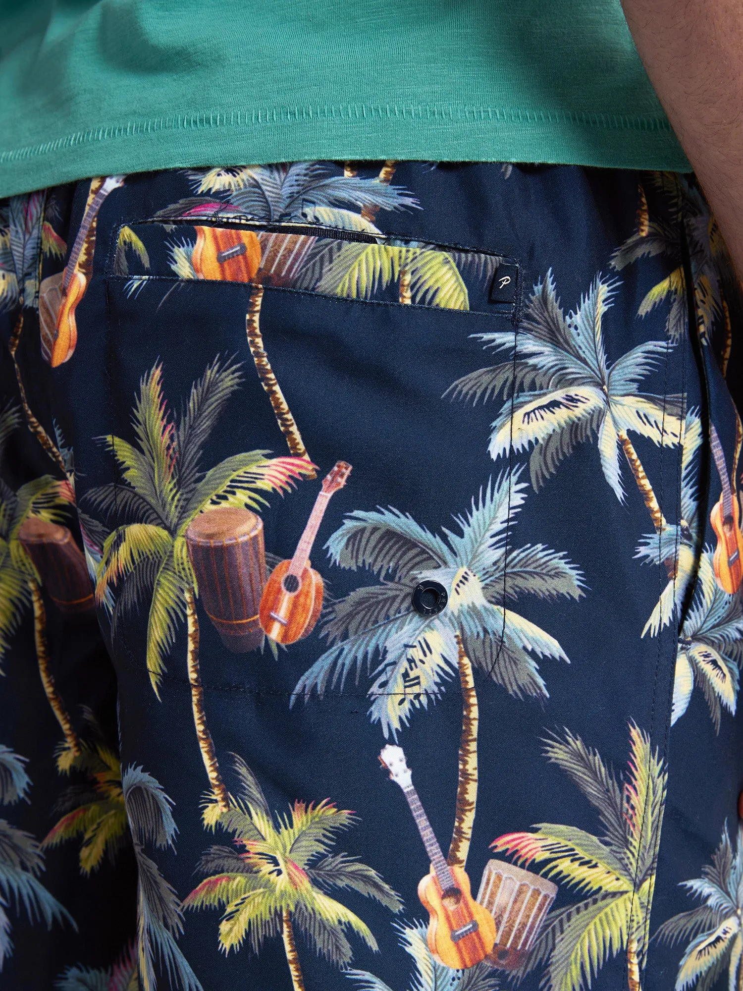 All-over Print Swimming Shorts Wavecrestway
