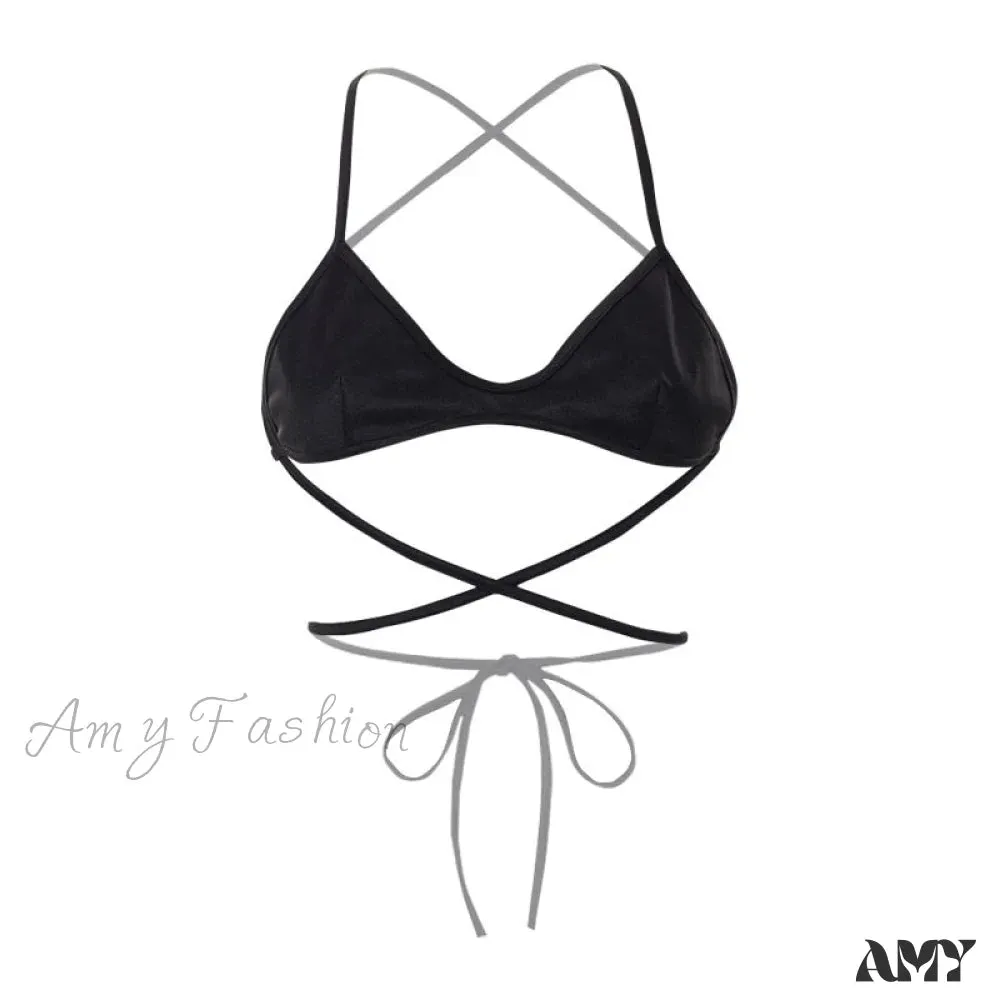 Amy Fashion - Y2k Corset Tank Crop Top
