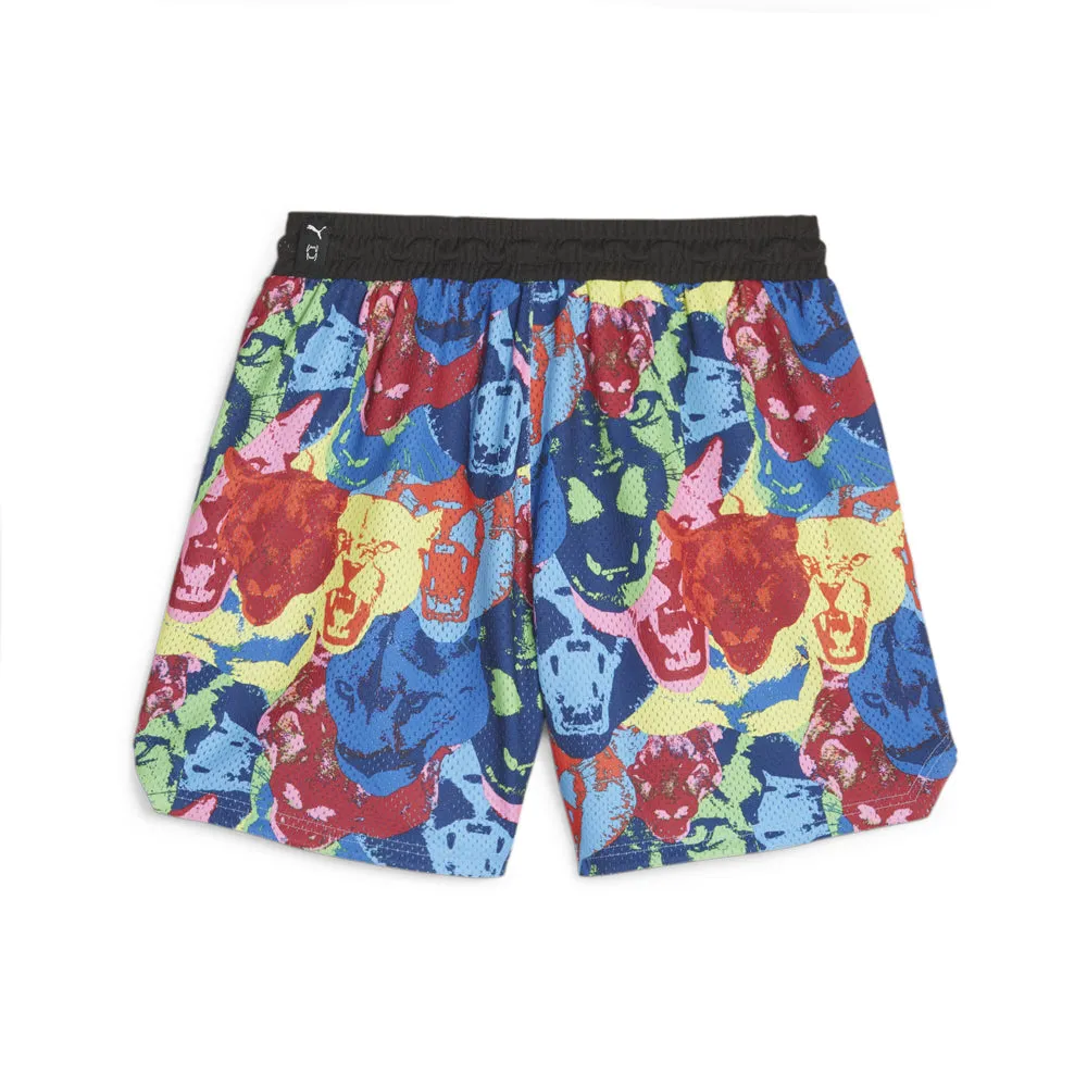 AOP Drawstring Basketball Shorts