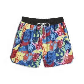 AOP Drawstring Basketball Shorts