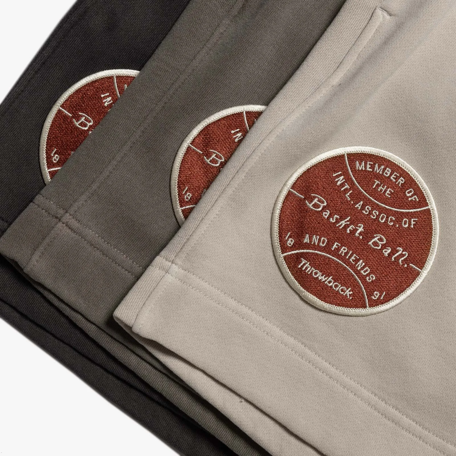 Basketball & Friends Fundamentals Members Shorts - Faded Grey