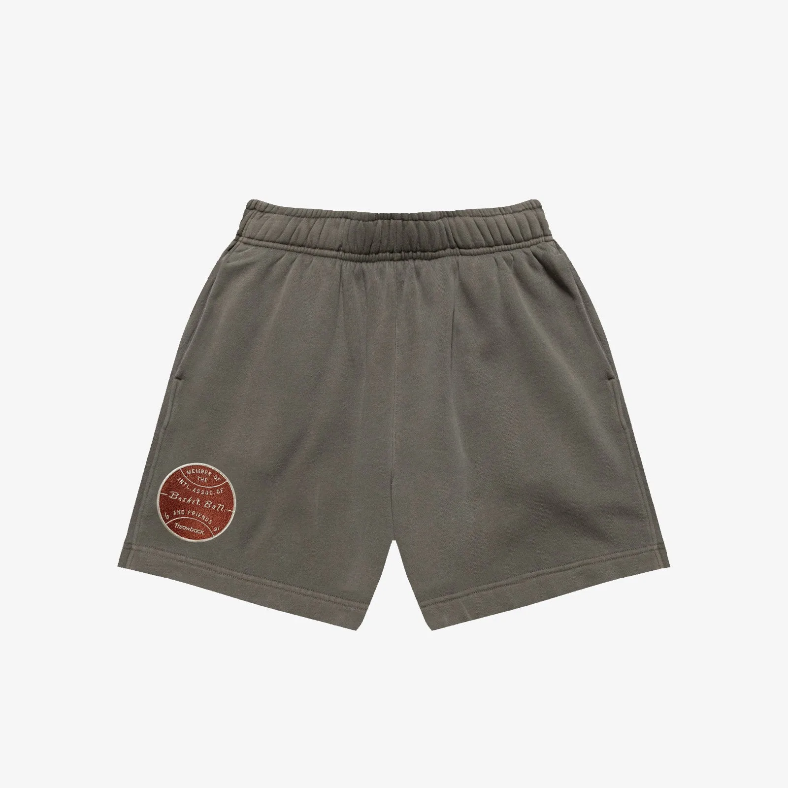 Basketball & Friends Fundamentals Members Shorts - Faded Grey