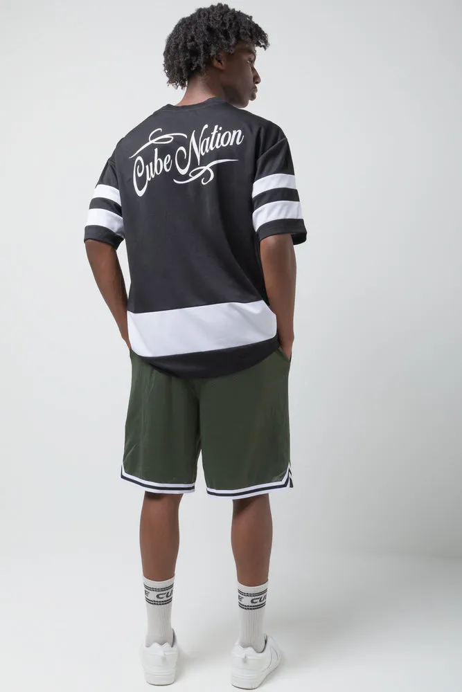 Basketball Short Dark Green