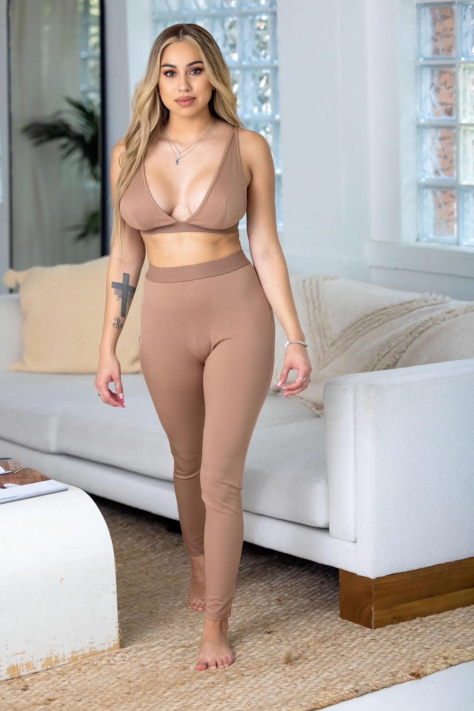 Boy Bye (Lounge wear) - Khaki