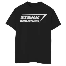 Boys 8-20 Stark Industries Marvel Iron Man Logo T-Shirt with Marvel Graphics
