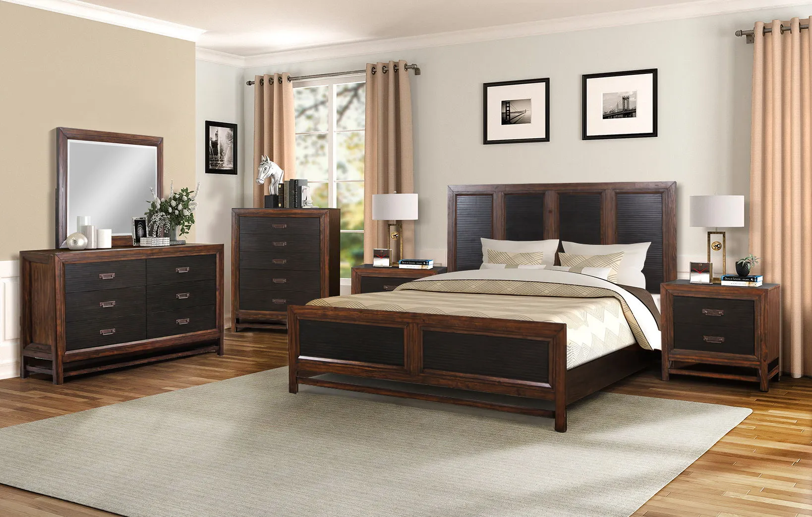 Branson - Panel Bed by Couch.com