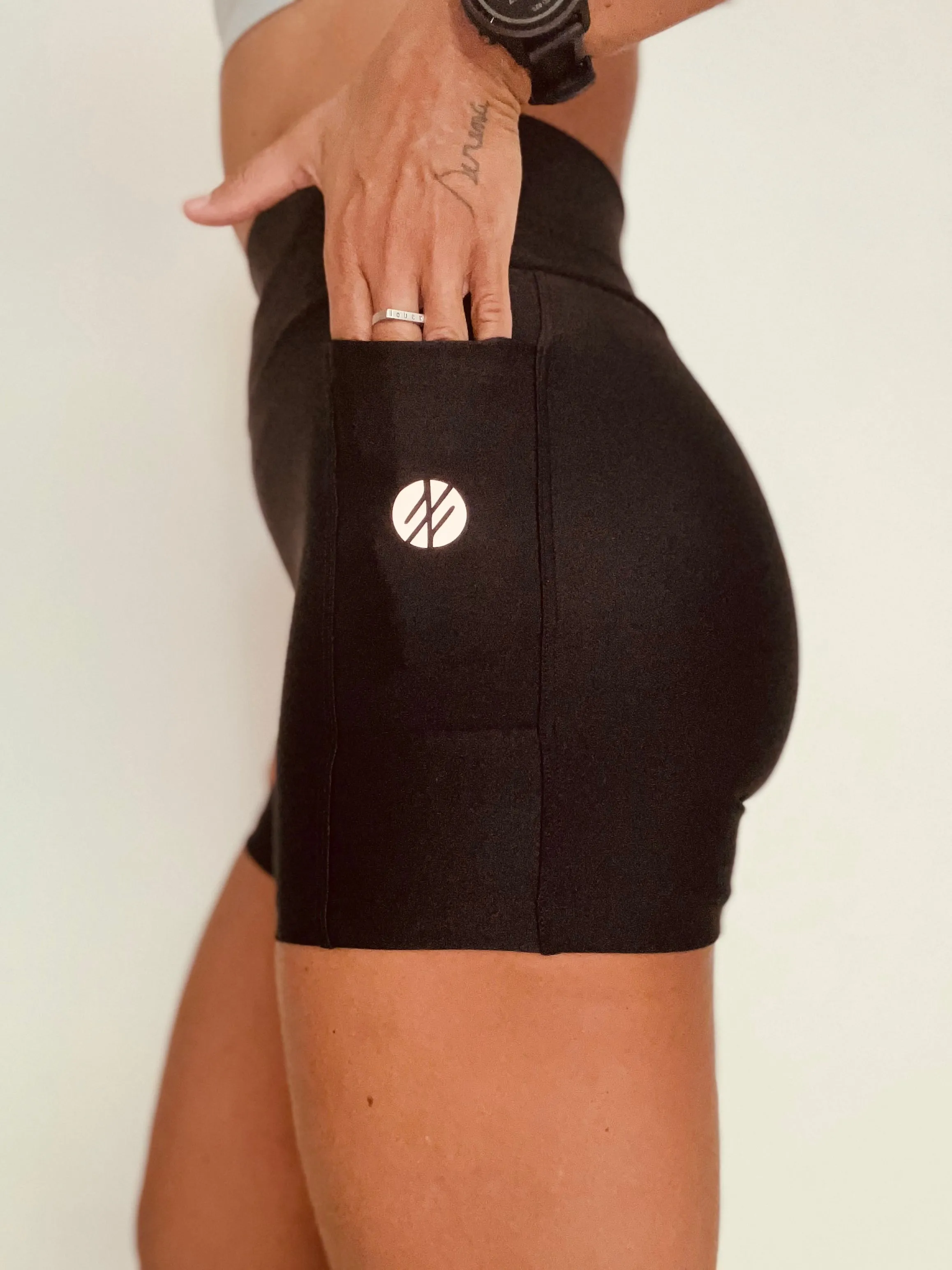 Cire Bike Shorts - Black