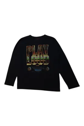 City Threads Play Loud Long Sleeve T-Shirt Size 6T