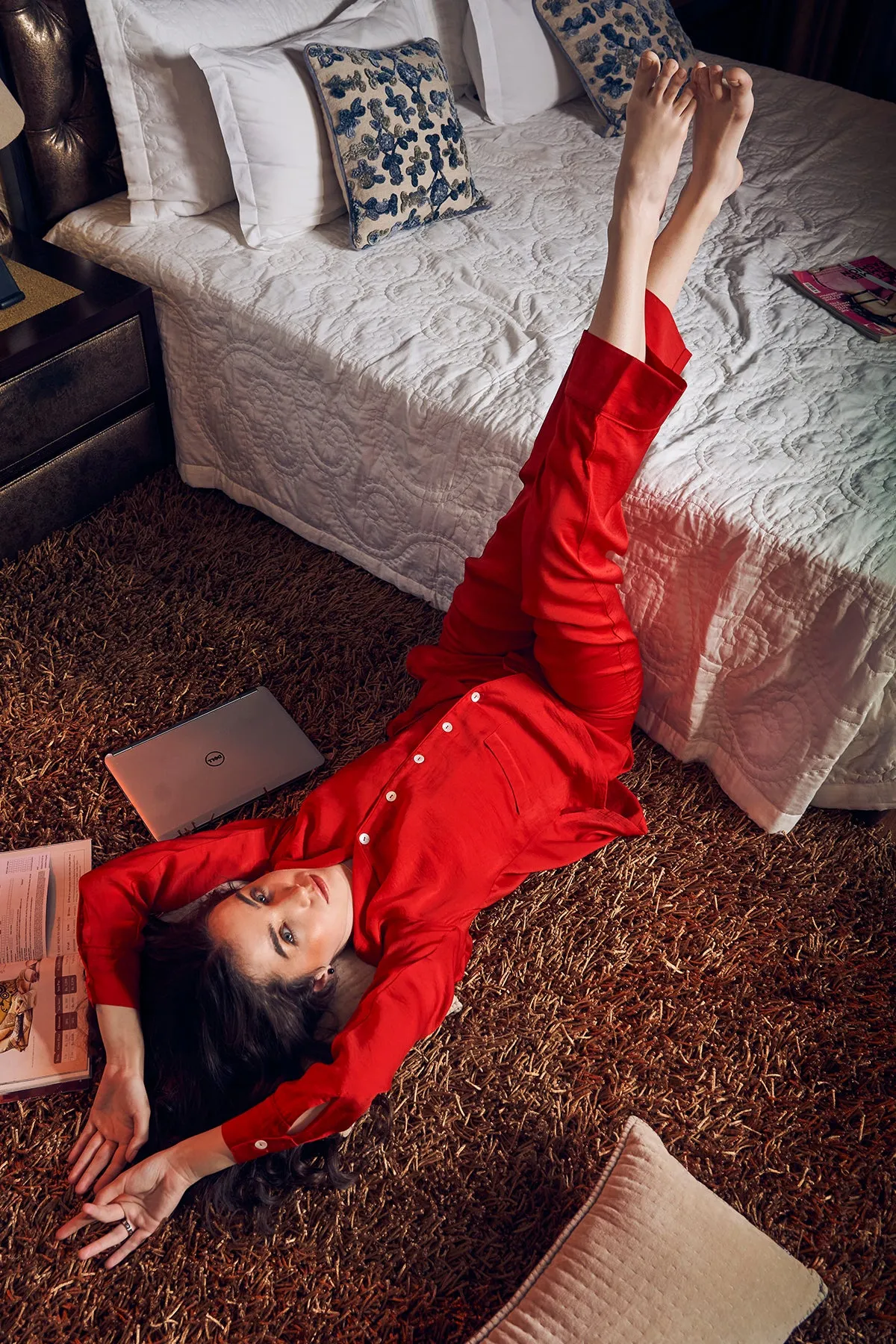 Classy Autumns Piping Loungewear