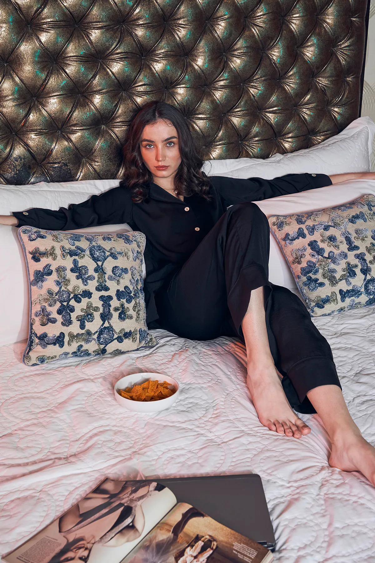 Classy Autumns Piping Loungewear