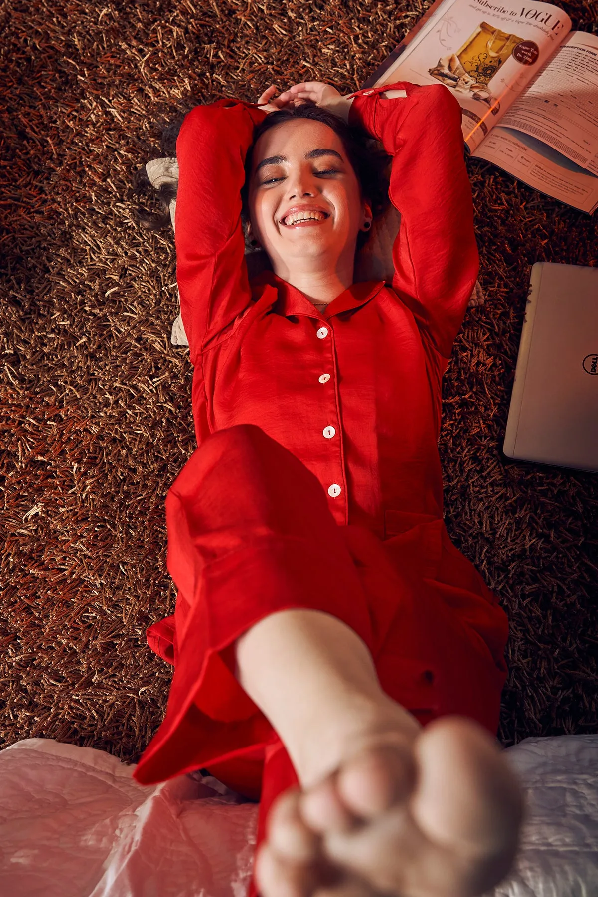 Classy Autumns Piping Loungewear