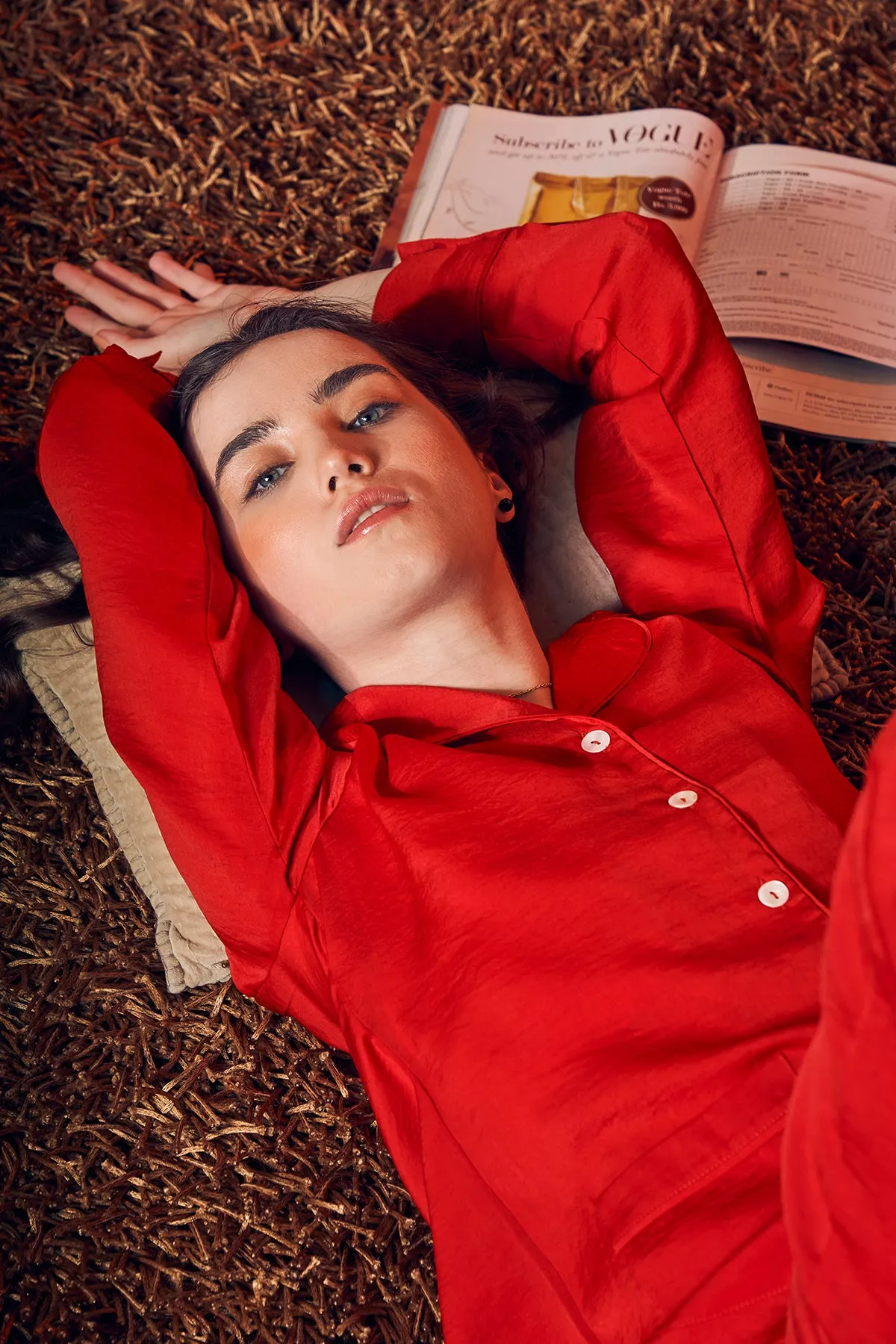 Classy Autumns Piping Loungewear