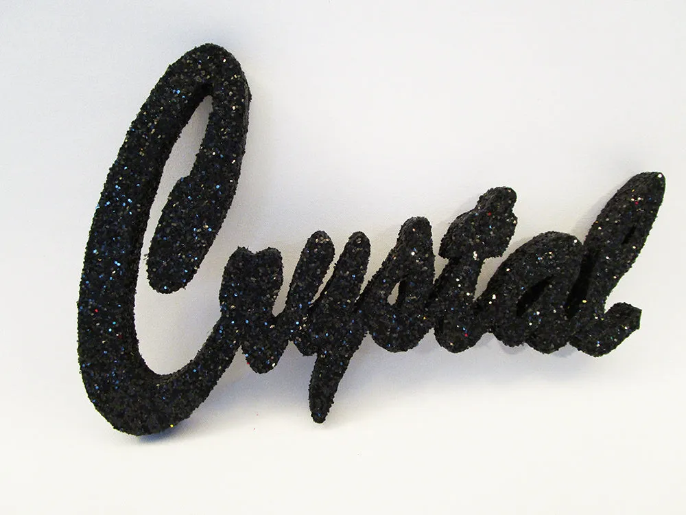 Clearance Name Crystal styrofoam cutout