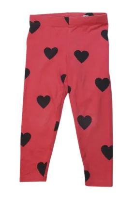 Country Road Heart Print Leggings 2T