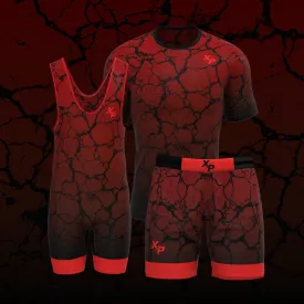 Cracked Earth Red Collection