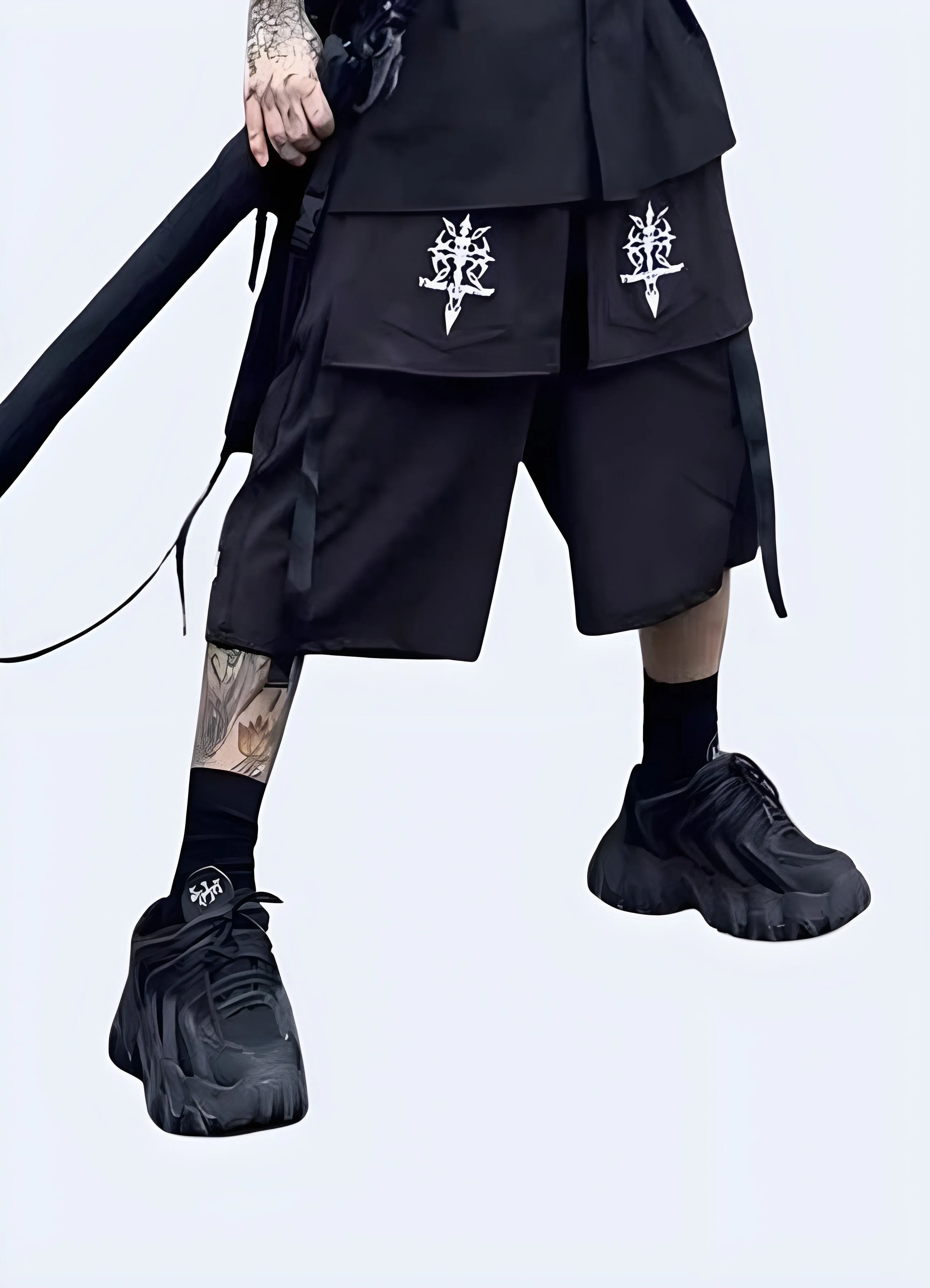 Darkwear Long Shorts
