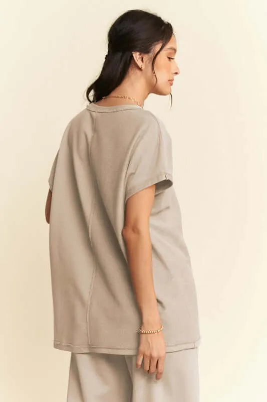 Davi & Dani Short Sleeve Top and Pants Set