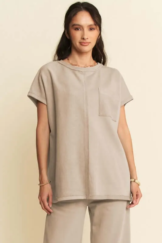 Davi & Dani Short Sleeve Top and Pants Set
