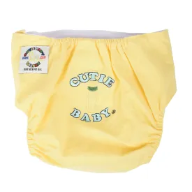 Egyptian Comb Cotton Velcro Swimwear- Yellow