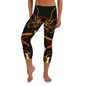 Electric Flow ~ Capri Leggings