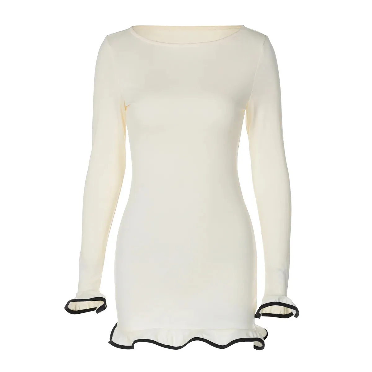 Evangeline Bliss Ruffle Mini Dress