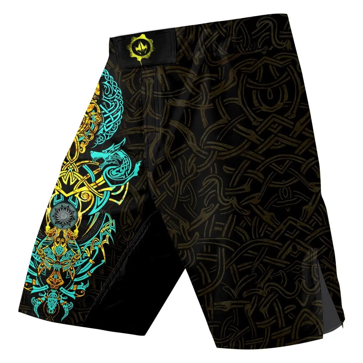 Fenrir Norse Wolf Fight Shorts