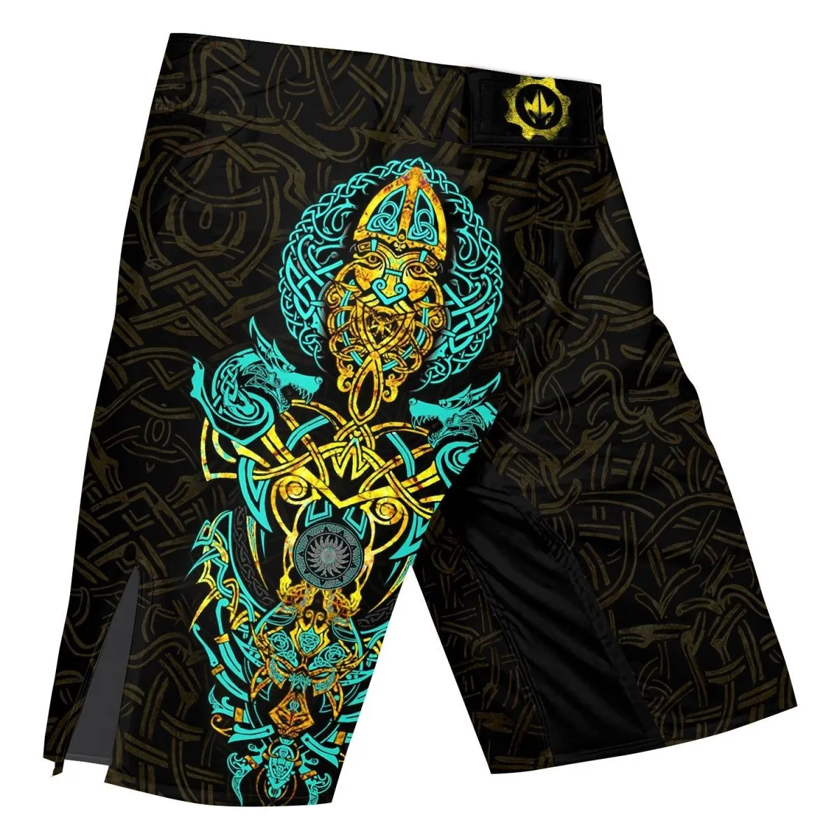 Fenrir Norse Wolf Fight Shorts