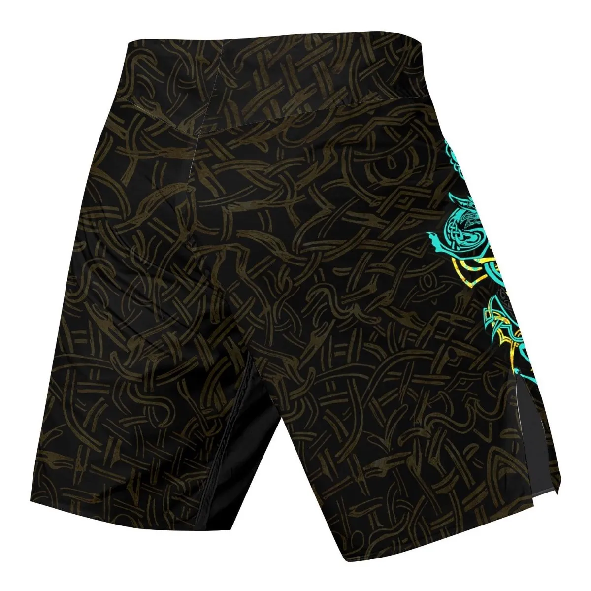 Fenrir Norse Wolf Fight Shorts