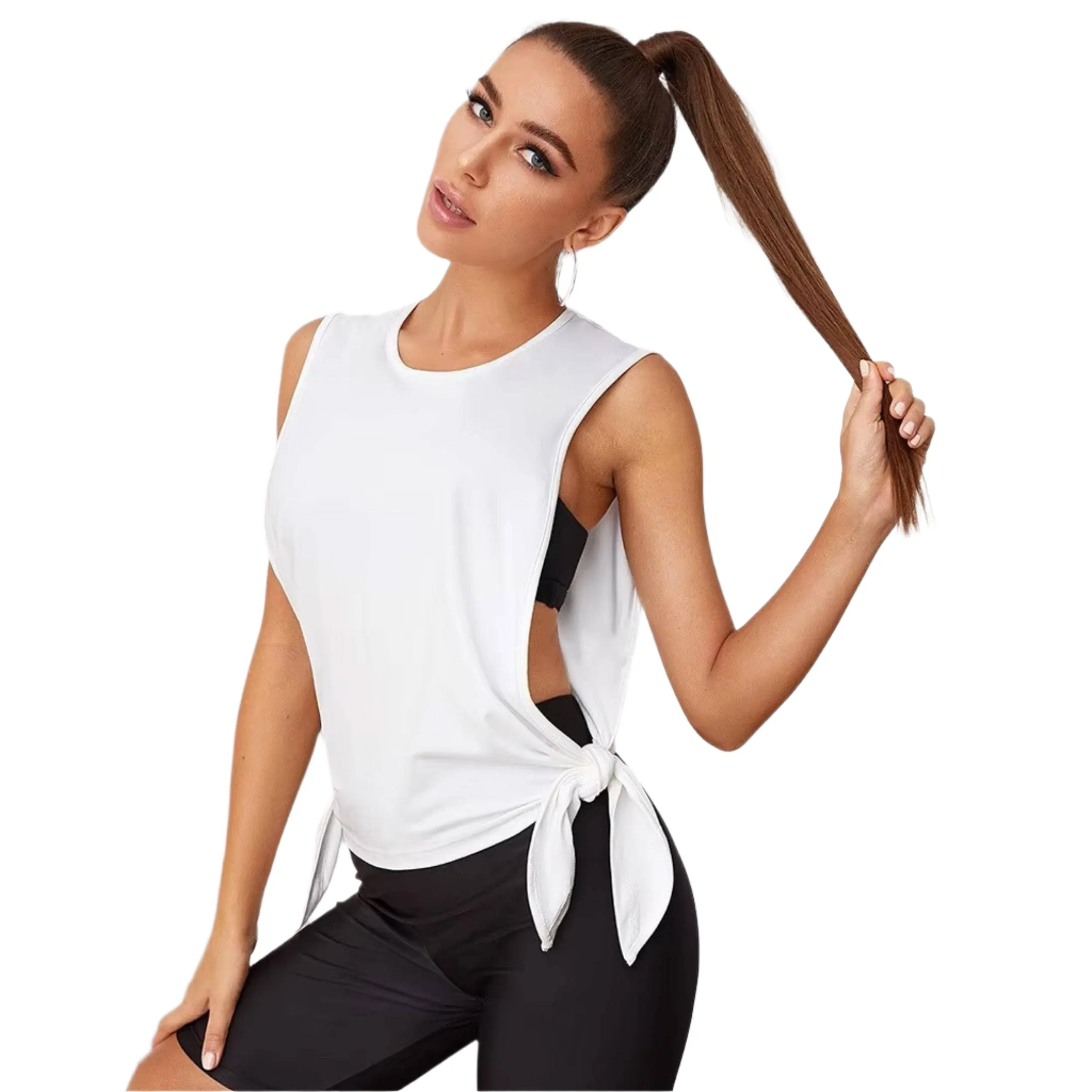 Fitness Shirt Women's Gym Yoga Tops
