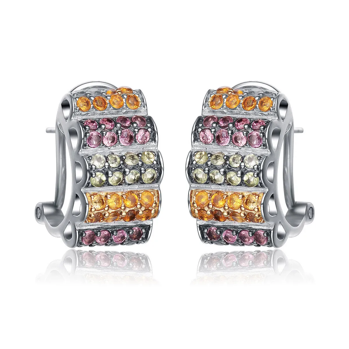 Gabrielle  Zirconia Earrings