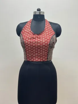 Halter neck Tie up Blouse