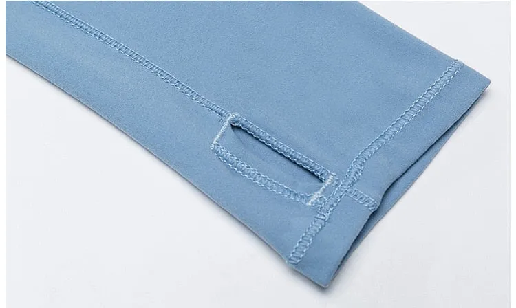 High Collar Yoga Crop Tops With