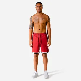 Hybrid Basketball Shorts - Red
