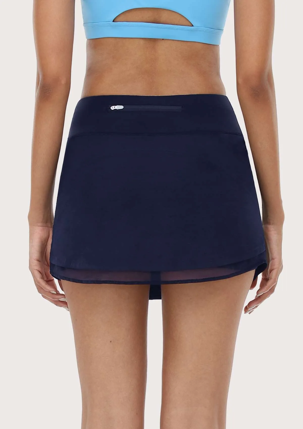 LEAPX Agile High Waisted Tennis Sports Skirt