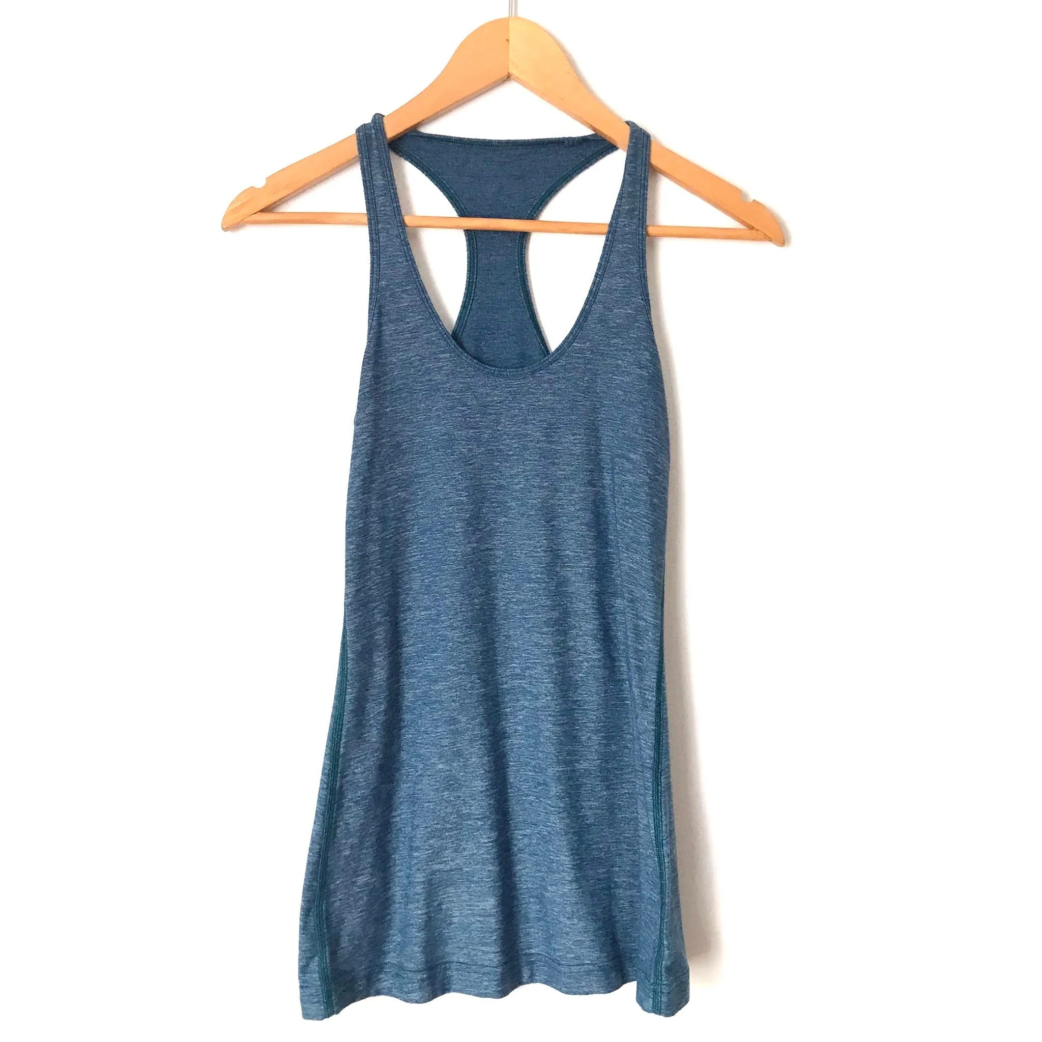 Lululemon Heathered Blue Racerback Tank- Size ~S