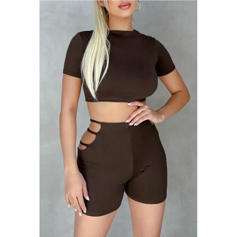 MB FASHION HOLLOW OUT STRETCH SET 2894R  last L