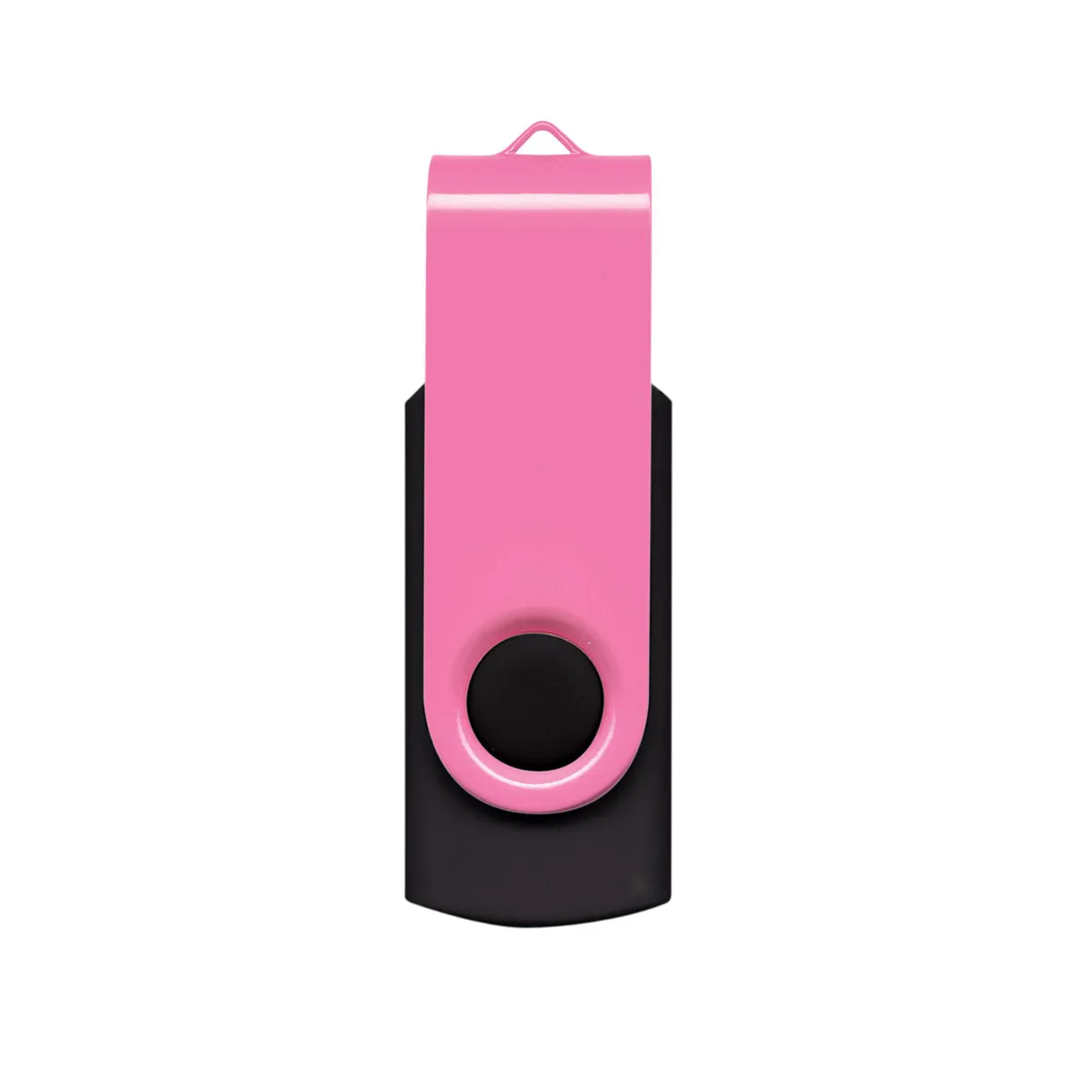 Merchology Pink/Black Helix 16GB Flash Drive