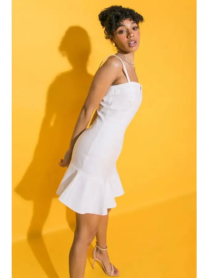 Mini Dress - White