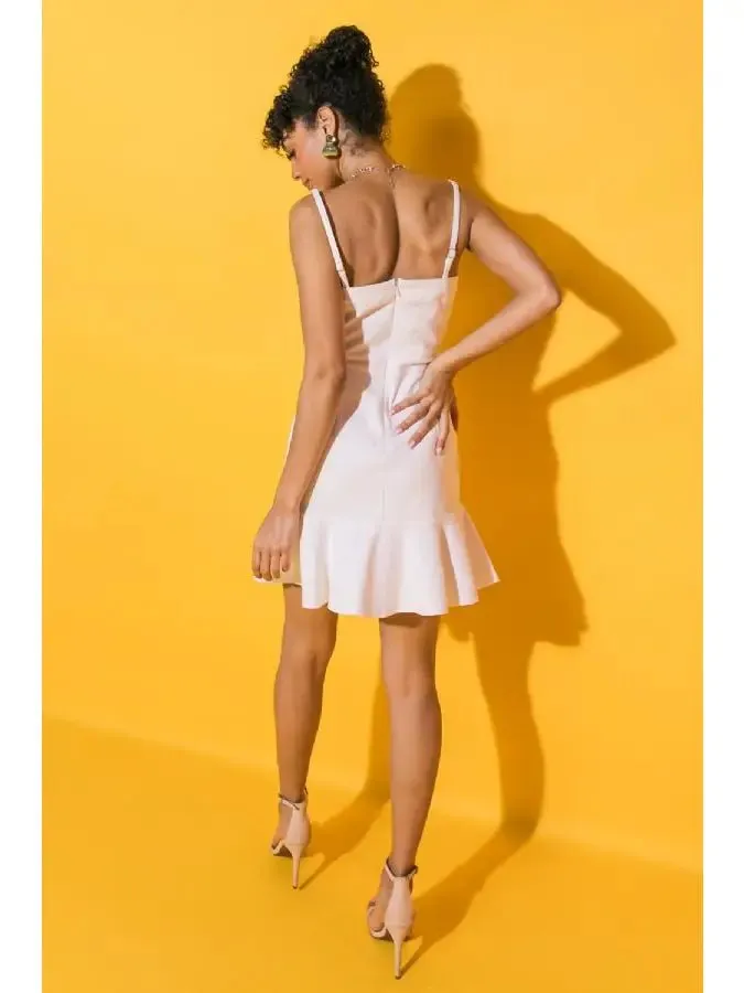 Mini Dress - White