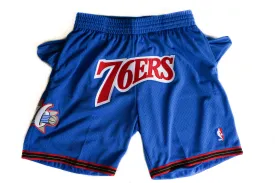 Mitchell & Ness Philadelphia 76ers 1999-2000 "76ers" Swingman Shorts