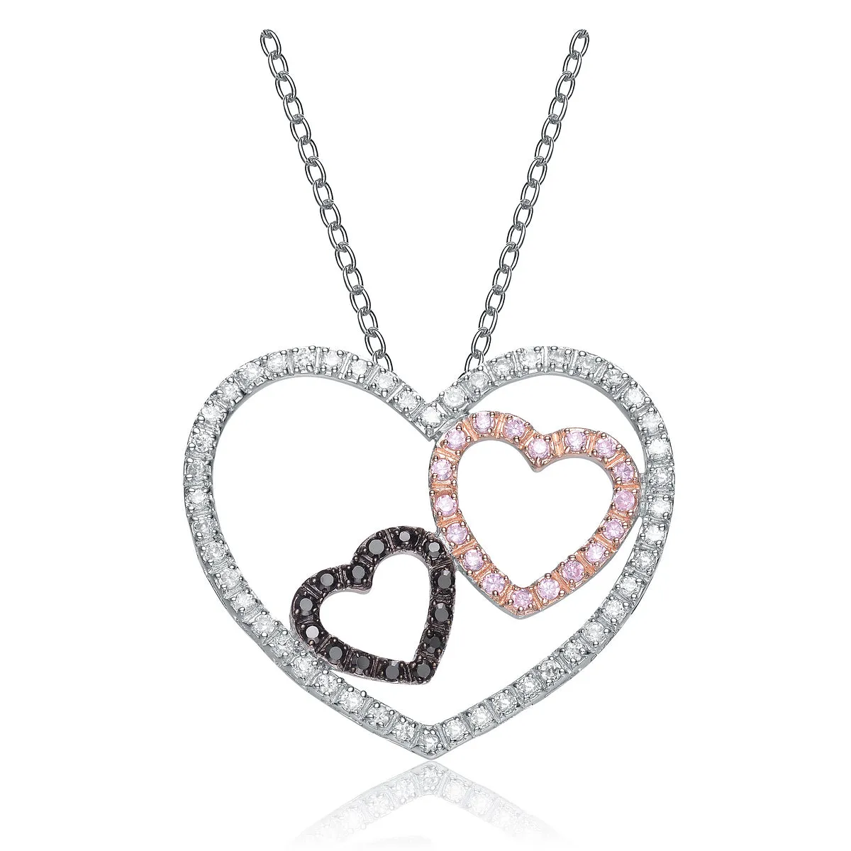 Monique Triple Heart Necklace
