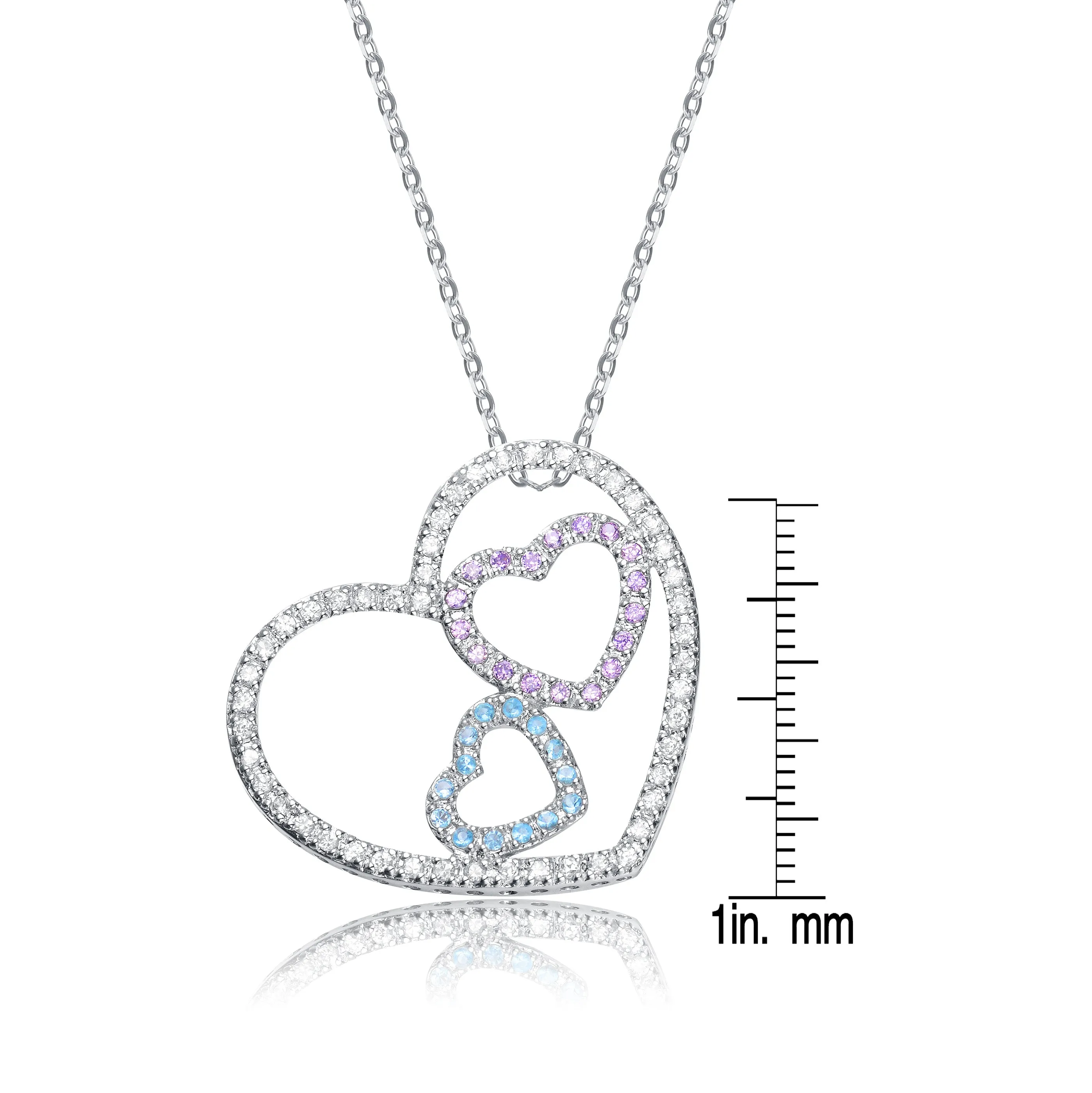 Monique Triple Heart Necklace