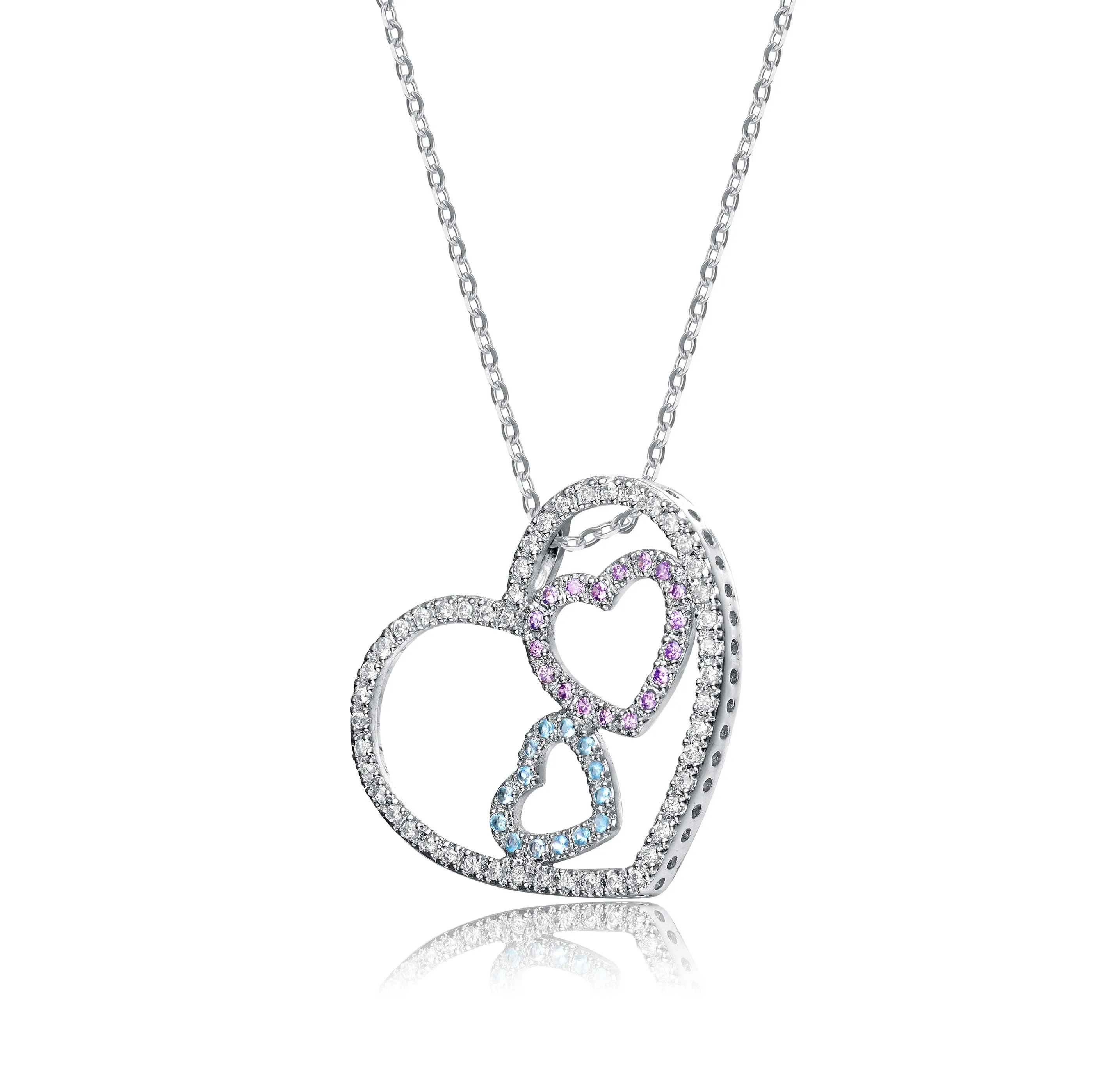 Monique Triple Heart Necklace