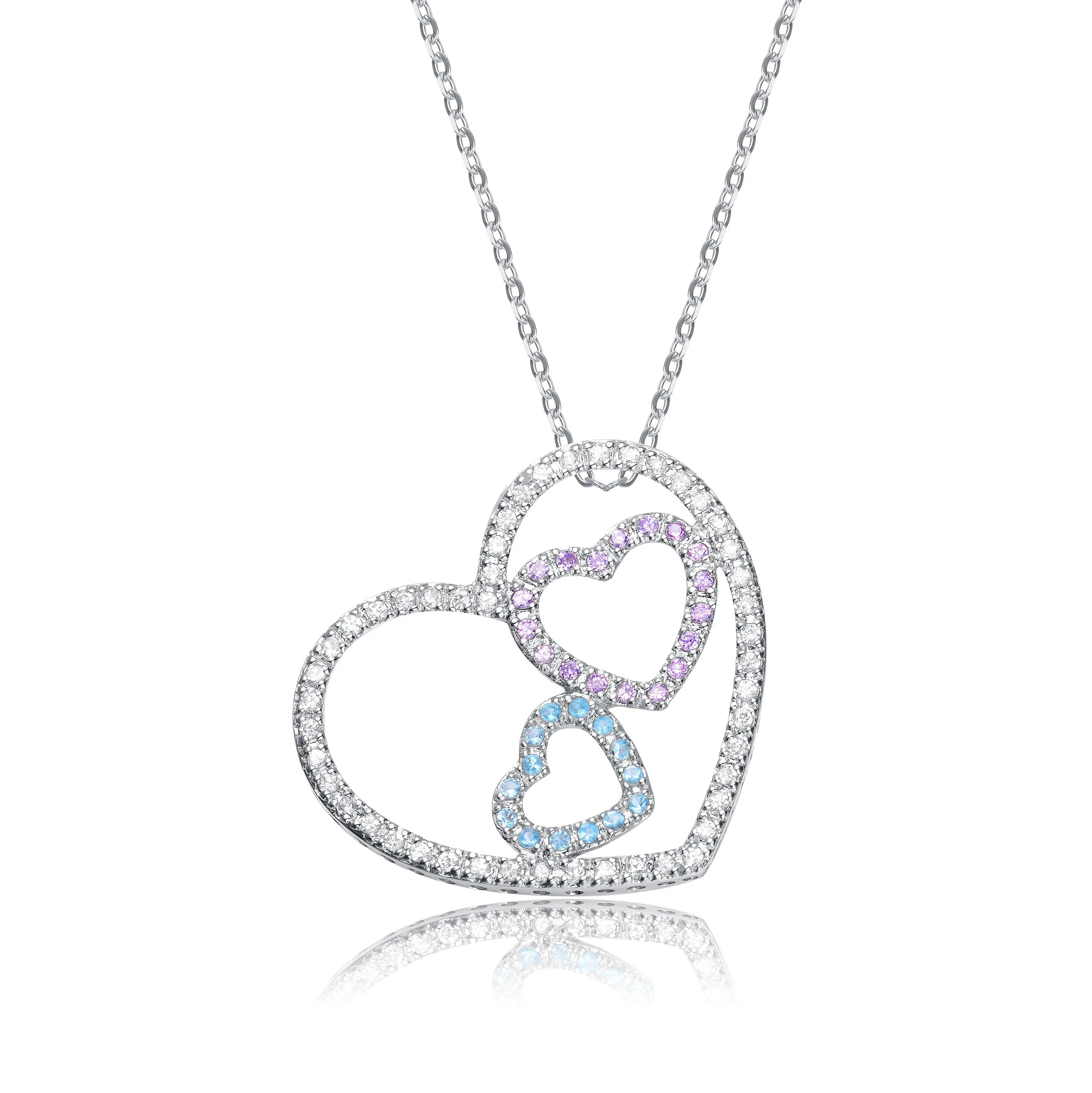 Monique Triple Heart Necklace
