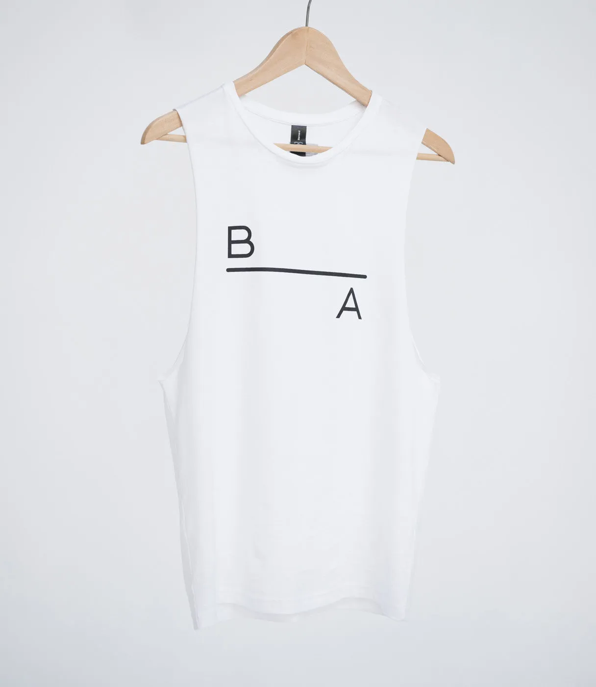 Muscle Tank White