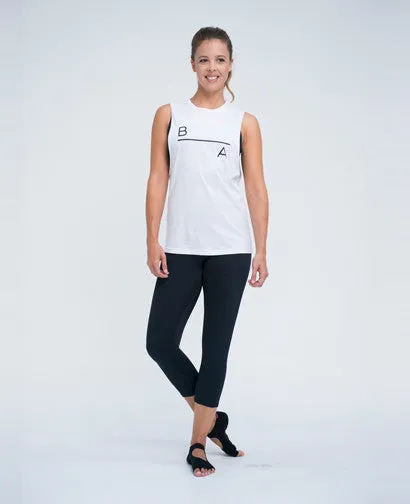 Muscle Tank White