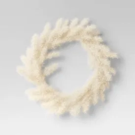 New - Pampas Grass Wreath - Threshold