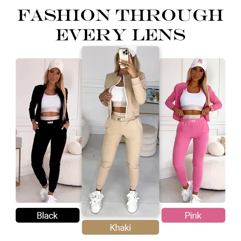 New Years Hot Sales - 70% OFFWomen's 3-Piece Zip-Up Tracksuits
